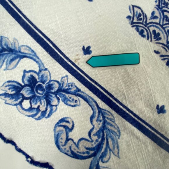 Rachel Roy Cotton Bunny Tablecloth | 72 in x 64 in | Easter Spring - Picture 4 of 4